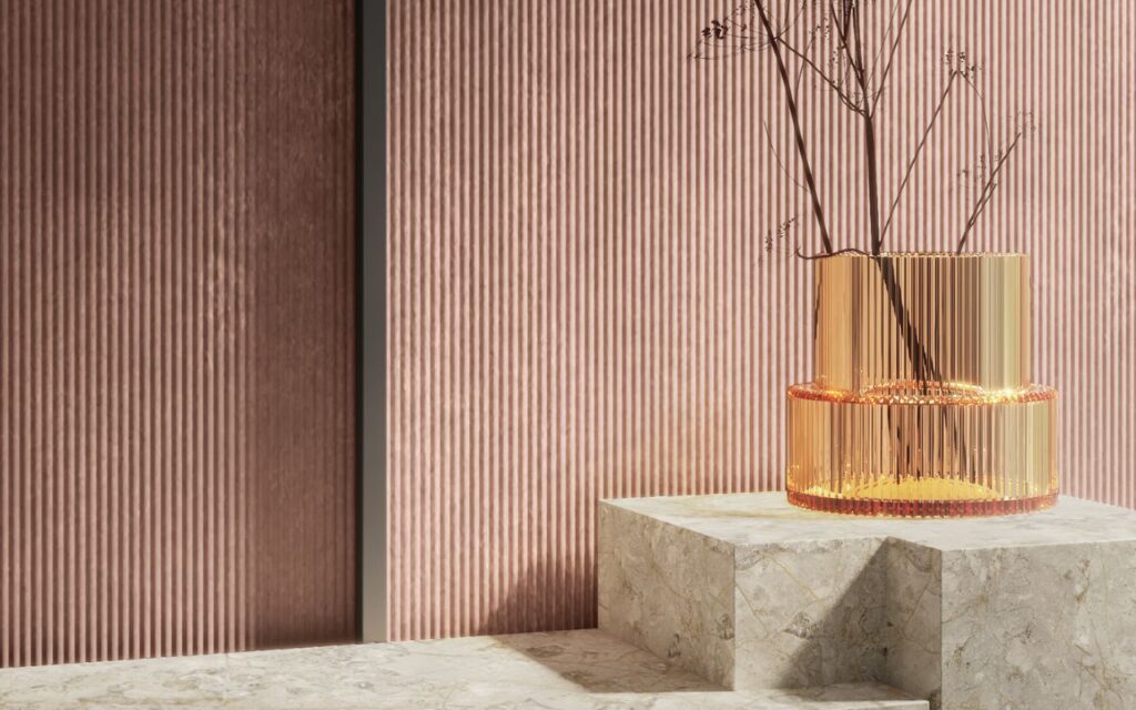 Tuet: Ribbed Surface - Galea Pink
